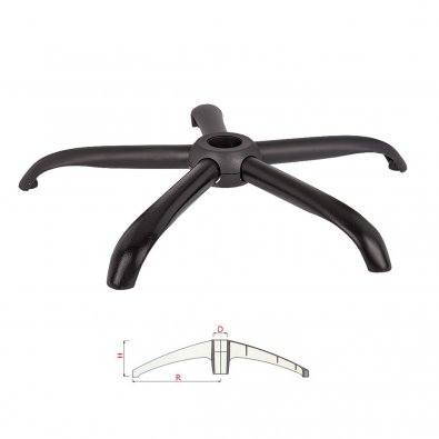 крестовина офисного кресла CRB-02 black