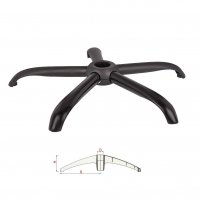 крестовина офисного кресла CRB-02 black